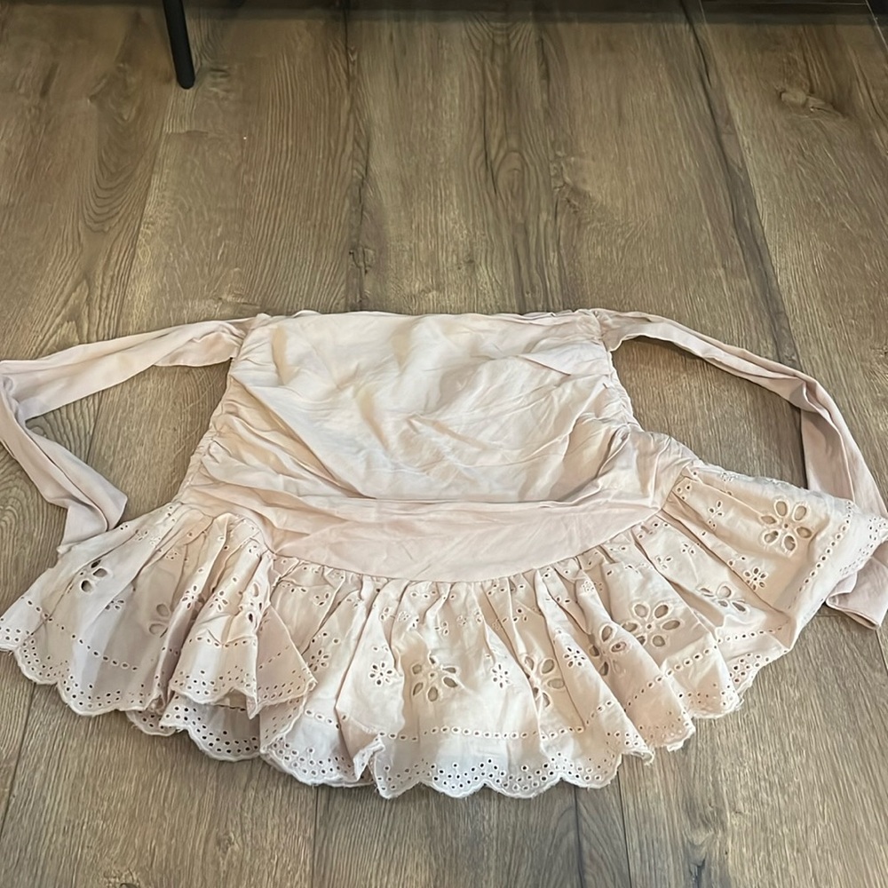 Cream Skirt